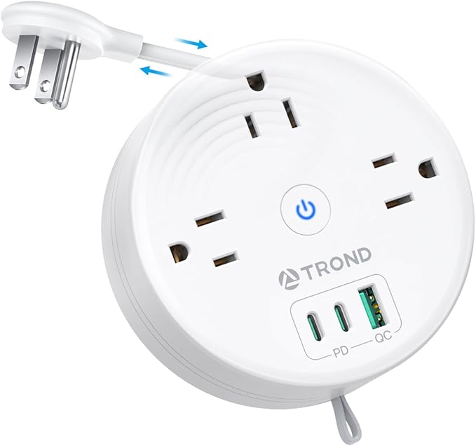 TROND 20W USB C Travel Power Strip by TRONDOfficial