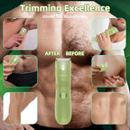 No Nick Ball Trimmer for Men Ceramic Blade (Green)