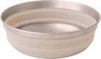 Sea to Summit Detour Stainless Steel Collapsible Bowl, Moonstruck Grey by SeaToSummit