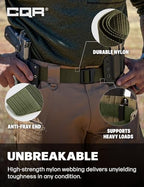 Tactical Belt (Dura Nylon Green / X-Large)