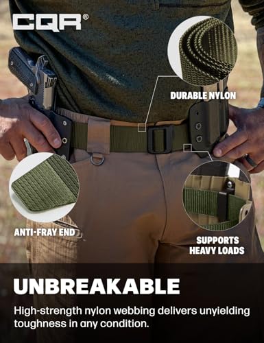 Tactical Belt (Dura Nylon Green / Large)