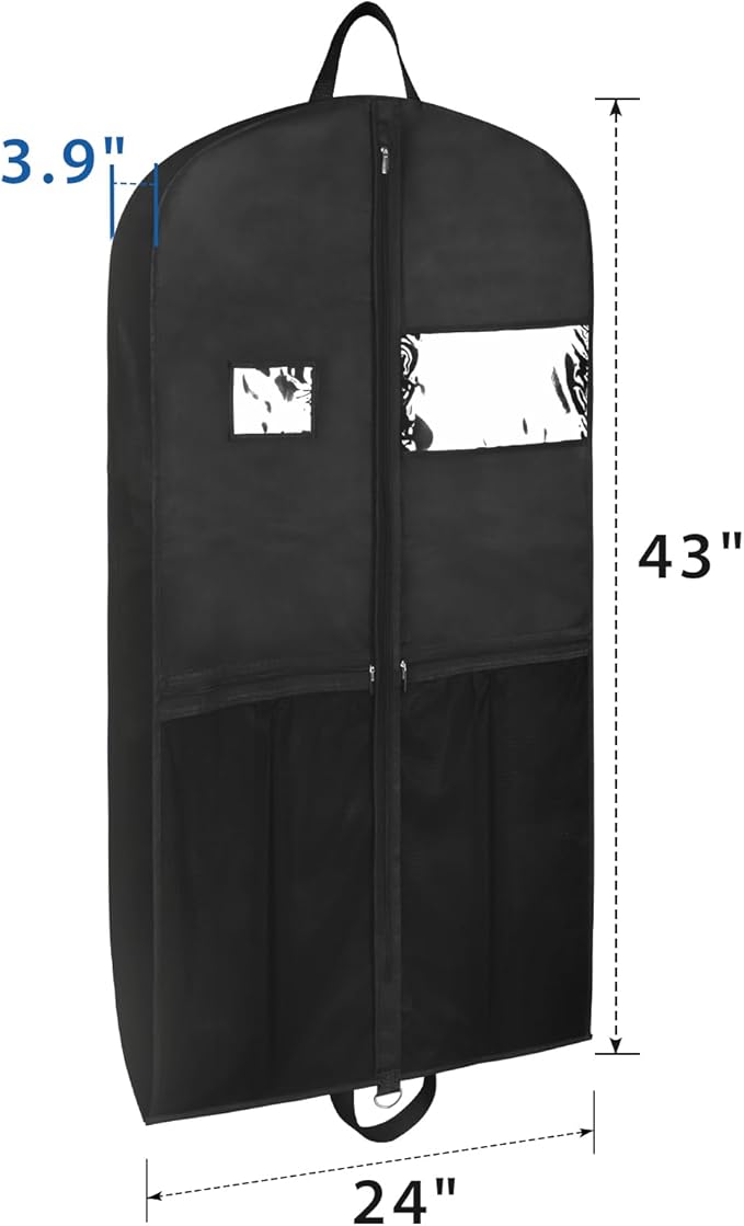 Zilink Suit Bags for Men Travel 43" Garment Bags for Travel - Image 2