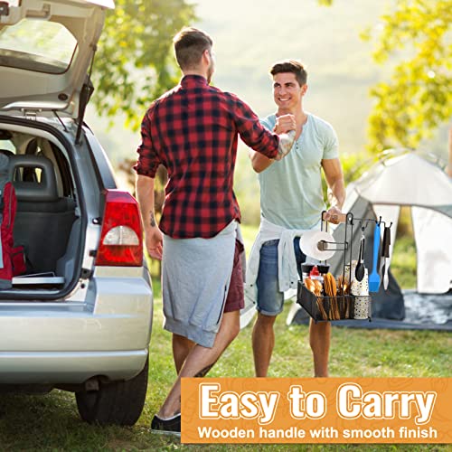 Grill Caddy BBQ Caddy with Paper Towel Holder