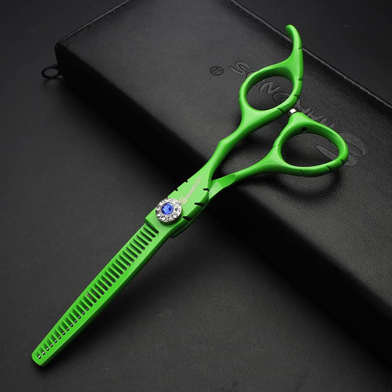 6 Inch 440C High Hardness Stainless Steel Hair Scissors Hair Salon Hair Stylist Cutting Thinning Tool Barber Special