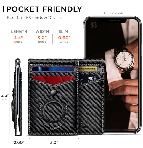 AirTag Wallet (Carbon Fiber Air)