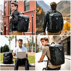 Travel Backpack for Men (Black-28l)