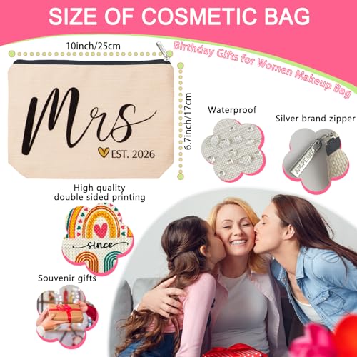 Wedding Bridal Shower Gifts for Bride To Be 2026 (Mrs 2026)