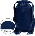 ZOORON Waterproof Drawstring Gym Backpack Bag - Image 3