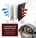 Picnic Backpack for 2 (2 Person / Gray)