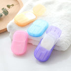 5 Boxes Disposable Soap Paper Sheets, 100 Sheets, Mini Color Soap Paper - Image 6
