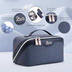 Travel Makeup Bags for Women (03-A-Blue)