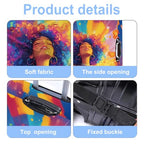 Girl Luggage Cover Washable Suitcase Protector Anti (Girl-1 / L(28-30inch suitcase))