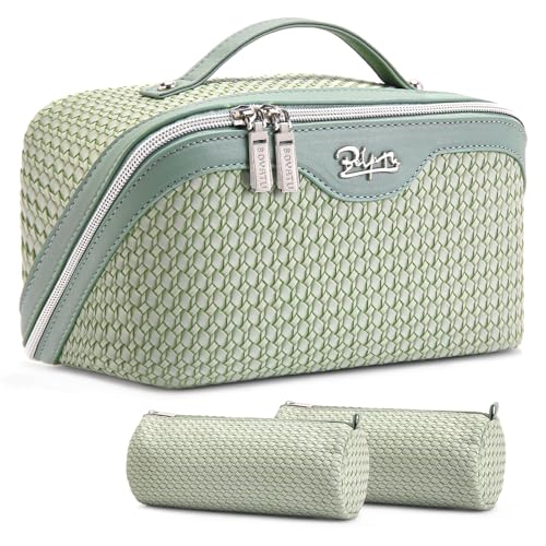 Travel Makeup Bags for Women (03-A-Light Green)