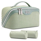 Travel Makeup Bags for Women (03-A-Light Green)