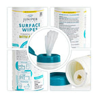 1 Pack Surface Cleaning Wipes with Bleach (35 Count (Pack of 1))
