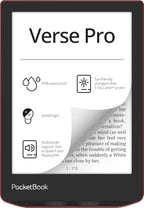 PocketBook Verse Pro E-Reader Waterproof | Eye-Friendly 6'' E-Ink Carta™ HD - Image 5