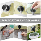 Camping Water Container (Beige & Green)