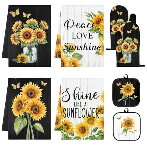 Sunflower Kitchen Decor Set (Sunflower)