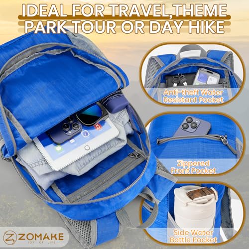 Lightweight Packable Backpack (20L / B-dark Blue 1)