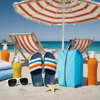 Travel Shoe Bags (Black, Gray, Green, Red, Cream, Blue)