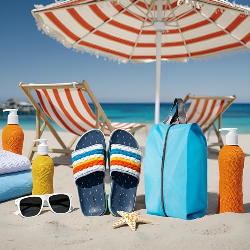 Travel Shoe Bags (Black, Gray, Green, Red, Cream, Blue)