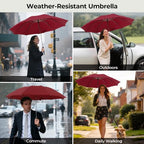 Compact Travel Umbrella (Inverted-Wine)