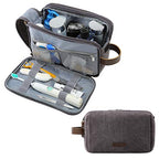 Toiletry Bag for Men (Grey / Large)