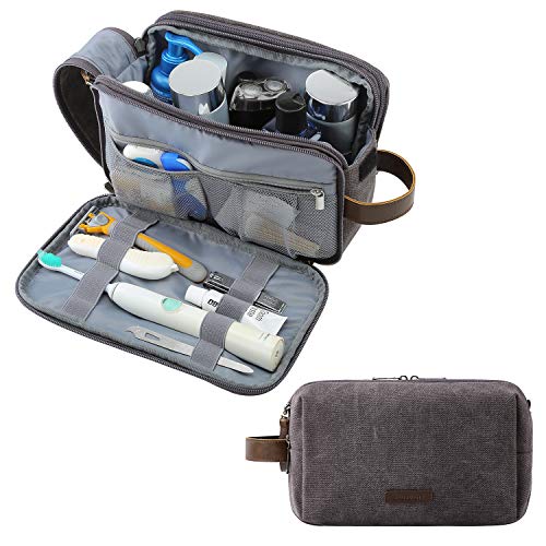 Toiletry Bag for Men (Grey / Medium)