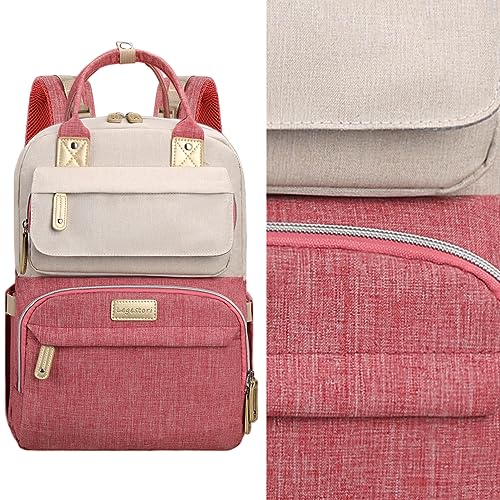 Diaper Bag Backpack (Red)
