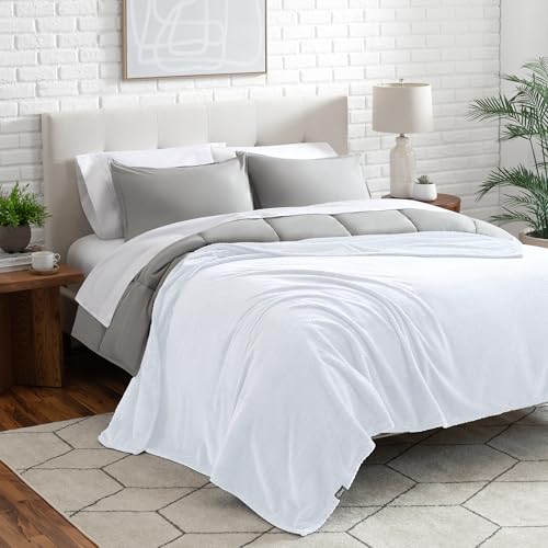 Fleece Blanket Luxury Microplush (Full/Queen / 31 - Chevron White)