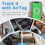 Airtag Wallet for Men (Coffee020)