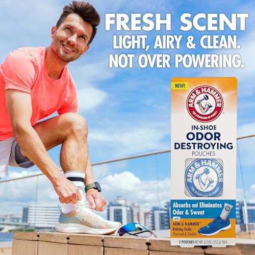 In Shoe Odor Control Pouches