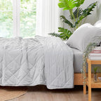 Cooling Blanket for Hot Sleepers King Size (Cool Grey / King (108" x 90"))