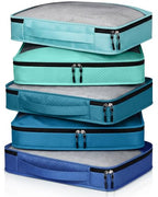 Packing Cubes for Suitcase Large Organizer Bags (Blue / Large)