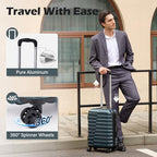 Lightweight Luggage with TSA Lock (3 Piece Set (20in/24in/28in) / Teal Blue)
