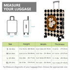 Travel Luggage Cover Suitcase Protector Fits 18 (Square-1 / S(18-20in))