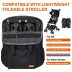 Stroller Travel Bag Compatible with GB Pockit and GB Pockit Air Plus All Terrain (Medium / Black)