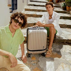 Carry on Luggage Airline Approved (Champagne / 20 Inch - Expandable)