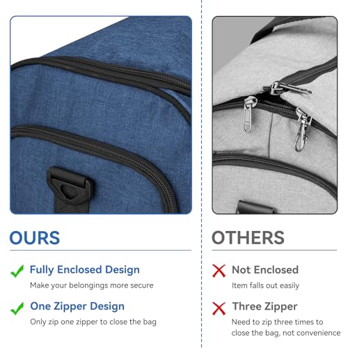 Large Garment Bag for Travel (Blue)