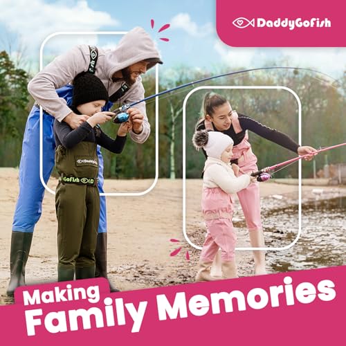 Kids Fishing Pole (Pink (Essential Set) / 5ft)