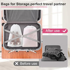18 Pack Shoe Bags (White)