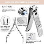 Stainless Steel Manicure Set 11 (Gold)