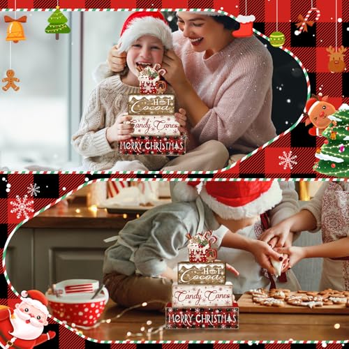 Tiered Tray Decor Set (Hot Cocoa)