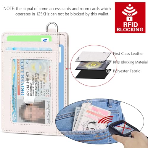 Slim Minimalist Wallet RFID Credit Card Holder for Men (small / Modern Lady)