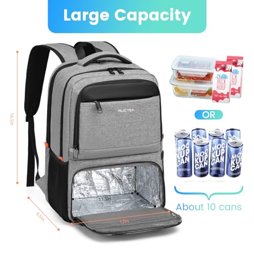 Lunch Backpack (Gray / 15.6 inch)