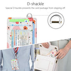 Slim Minimalist Wallet RFID Credit Card Holder for Men (small / Floral)
