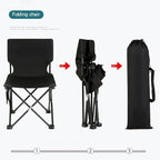 Folding Camping Chair for Small Man, Portable Outdoor Backpacking Chair for - Image 5