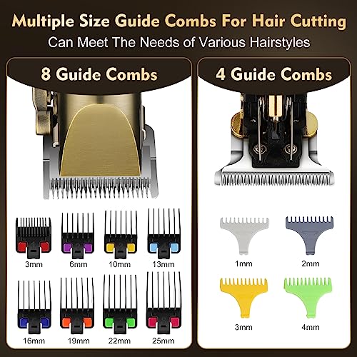 Professional Hair Clippers for Men (Gold-2)