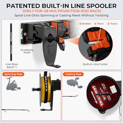 Vertical Fishing Rod Holder (V8 & V9 - 2 Pack)