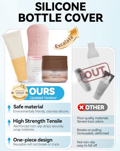 16 Pack Silicone Bottle Cover (F-Colorful-16)
